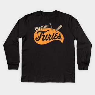 Riverside Baseball Furies Kids Long Sleeve T-Shirt